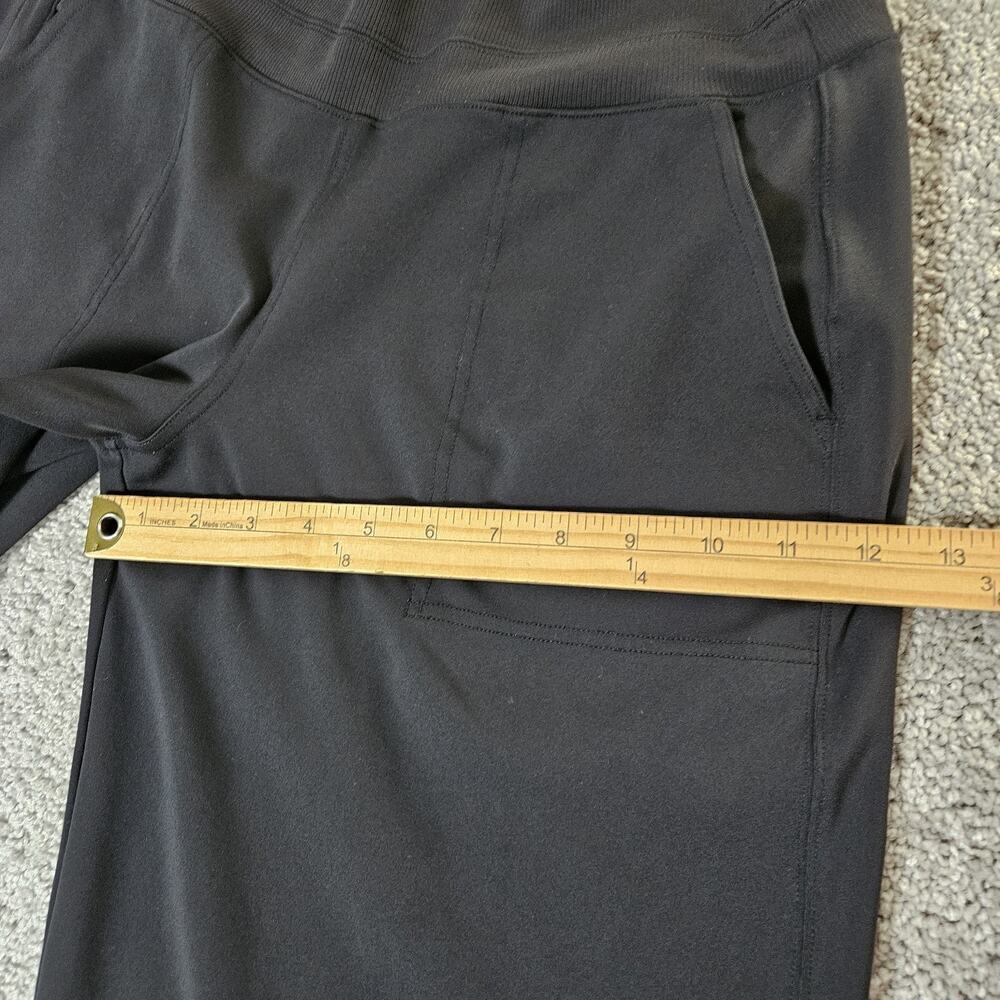 Athleta Venice High Rise Wide Leg Pant Womens Medium Black Activewear Athleisure - Picture 10 of 11
